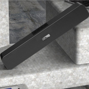 Long strip multimedia radio plug-in speaker bluetooth speaker