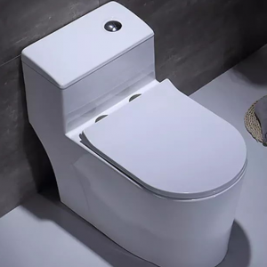 S-trap: 300/400mm Siphonic one piece toilet