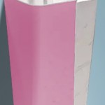 one piece floor basin