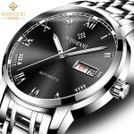 Swiss new men's automatic double calendar mechanical watch