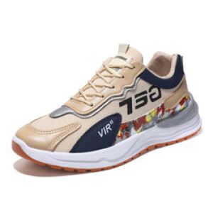 customized logo fashion style walking sport sneakers for men