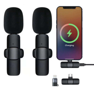 live video mini wireless lapel Mic for iphone phone