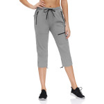 Capri Pants wading women's waterproof quick drying breathable fitness running casual pants
