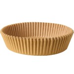 Special paper tray for air fryer is padded with oil paper