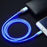 1M Color luminous mobile phone charging line car fast charging applicable to Apple