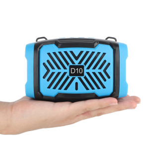 Flashlight outdoor strap high volume Bluetooth speaker