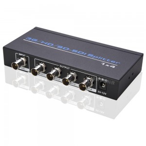 1080P SD/HD/3G SDI 1x4 SPLITTER