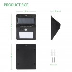 Solar lamp infrared induction LED lamp