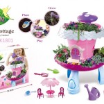 Flower toys magic spray garden planting set