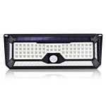 136led four side solar human body induction lamp outdoor wall lamp