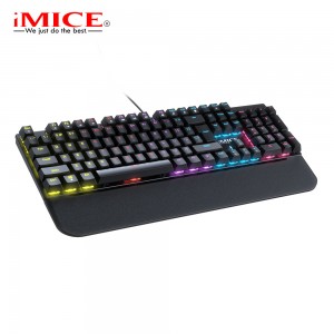 Colorful RGB cable game mouse
