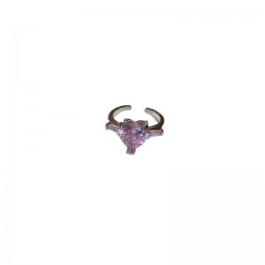 Zircon Opal Oval Open Ring